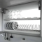 Kệ chén inox âm tường nhôm 304